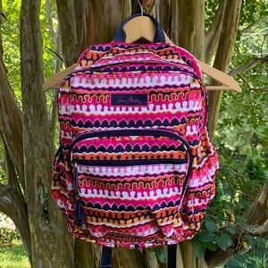 Vera Bradley Rio Squiggle Lighten Up Medium Backpack